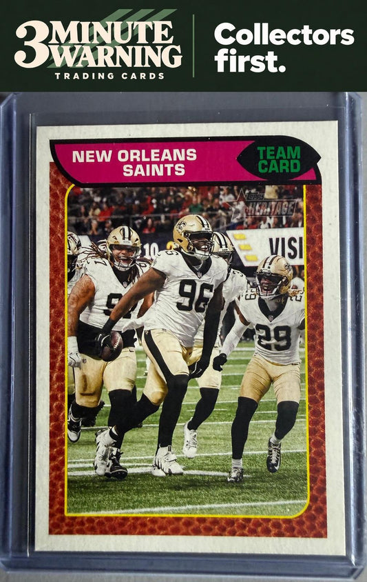 2026 Topps Heritage #373 New Orleans Saints