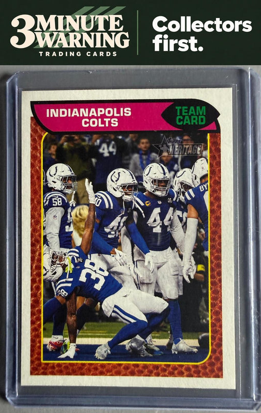 2026 Topps Heritage #364 Indianapolis Colts