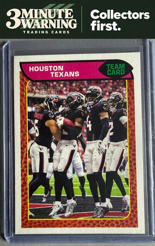 2026 Topps Heritage #363 Houston Texans