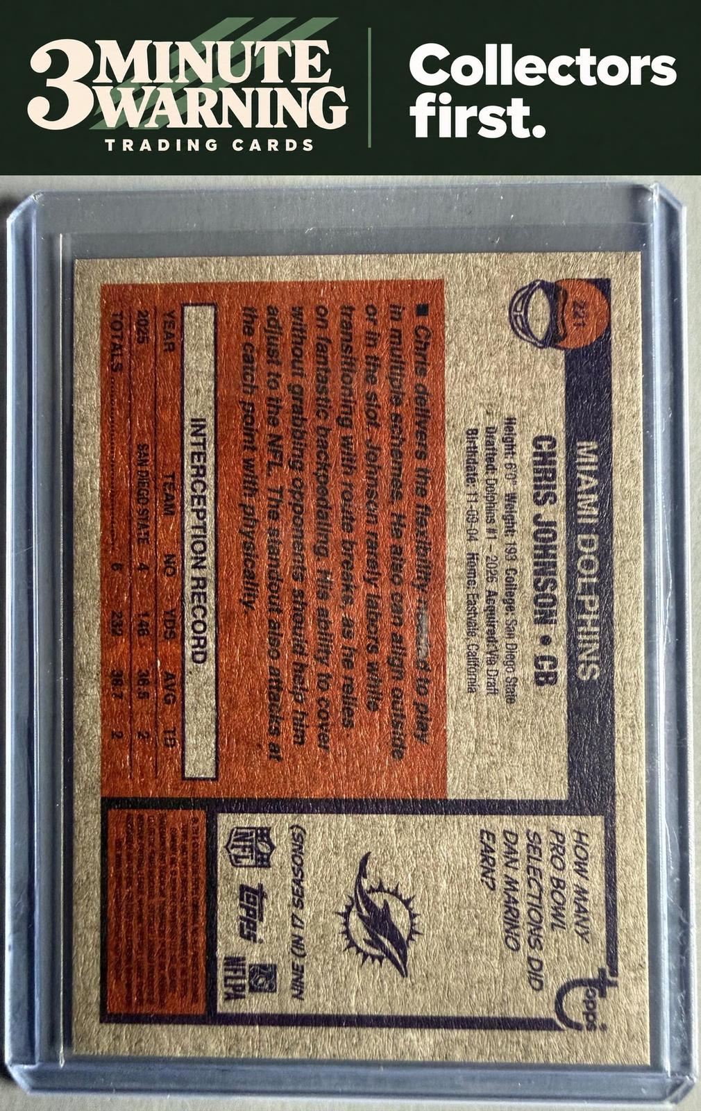 2026 Topps Heritage #221 Chris Johnson II