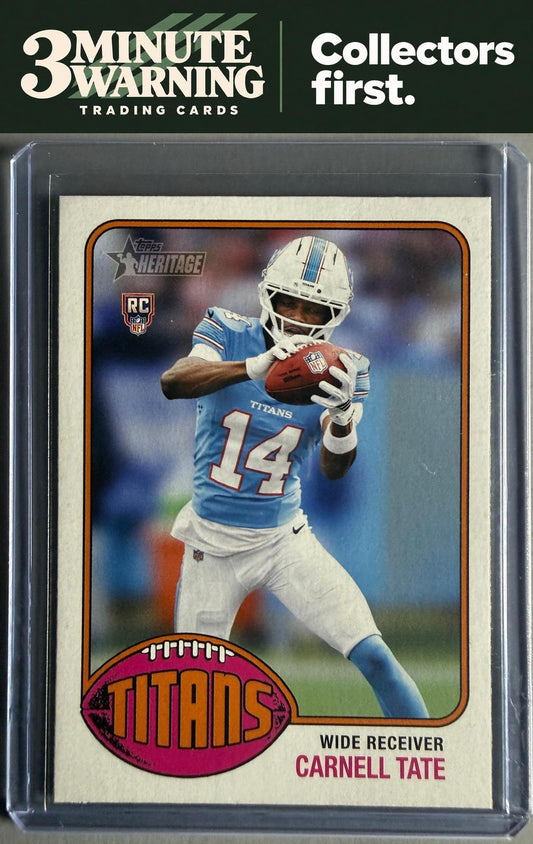 2026 Topps Heritage #305 Carnell Tate