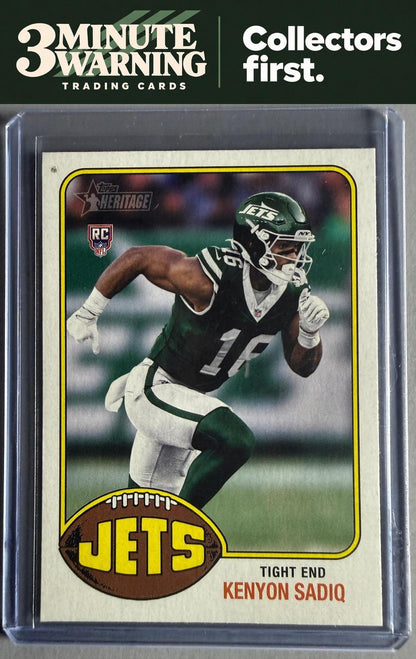 2026 Topps Heritage #317 Kenyon Sadiq
