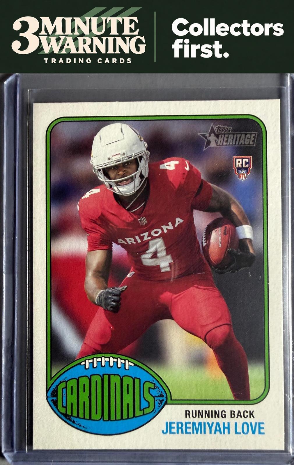 2026 Topps Heritage #133 Jeremiyah Love