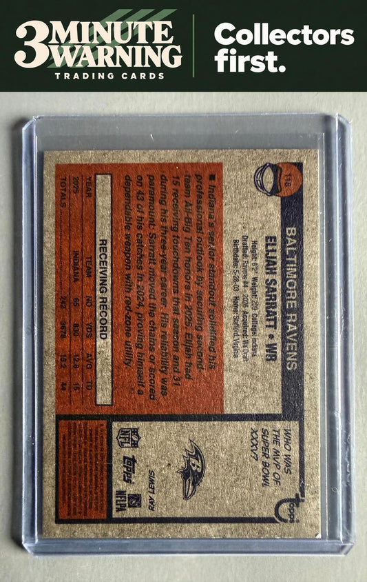 2026 Topps Heritage #118 Elijah Sarratt