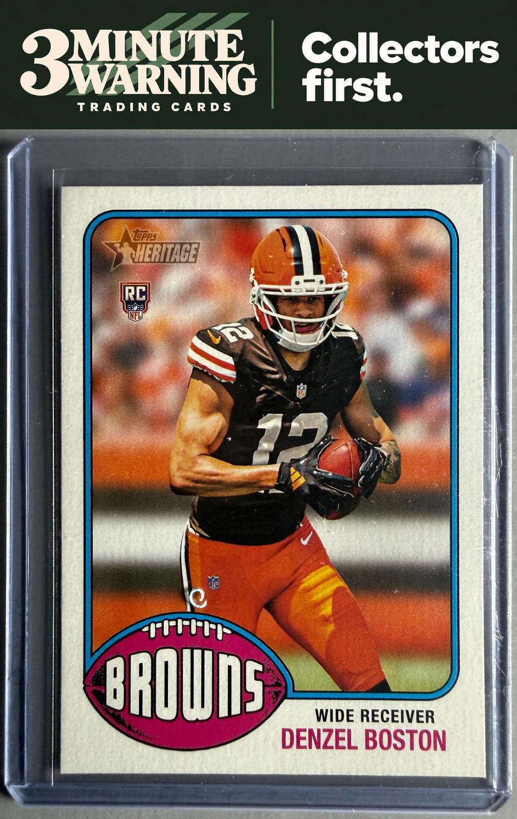 2026 Topps Heritage #215 Denzel Boston