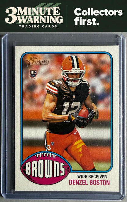2026 Topps Heritage #215 Denzel Boston