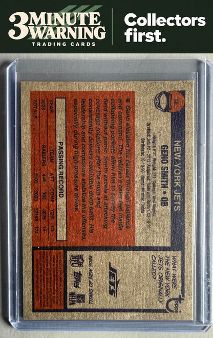 2026 Topps Heritage #56 Geno Smith Pink Sparkle