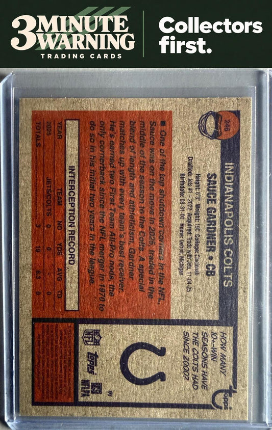 2026 Topps Heritage #246 Sauce Gardner Pink Sparkle