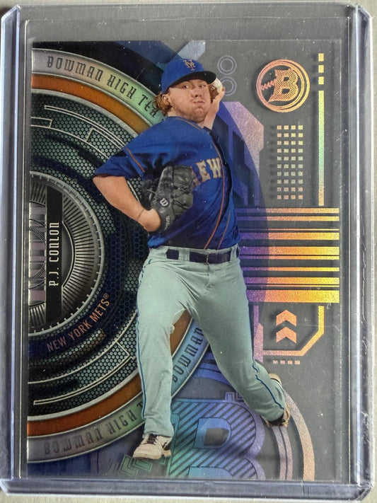 2017 Bowman High Tek #BHT-PC P.J. Conlon