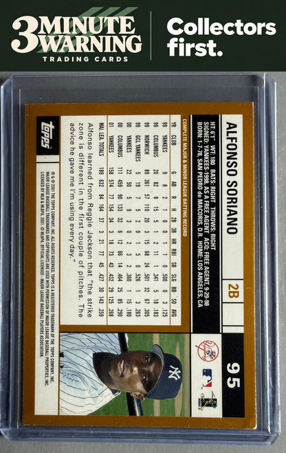 2002 Topps #95 Alfonso Soriano