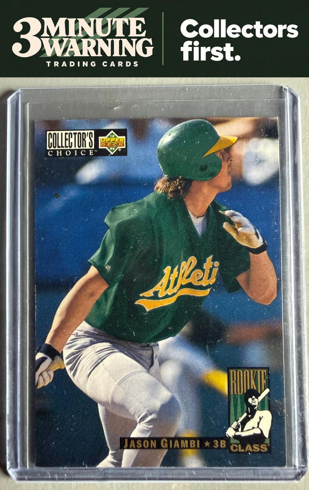 1994 Collector's Choice #657 Jason Giambi