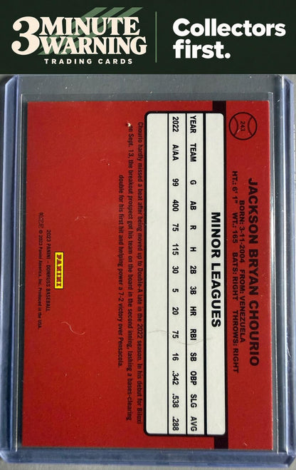 2023 Donruss #243 Jackson Chourio