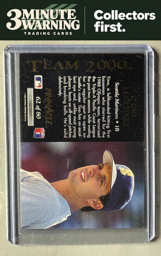 1992 Pinnacle #62 Tino Martinez Team 2000