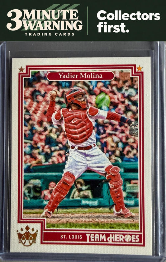 2019 Panini Diamond Kings #TH-13 Yadier Molina Team Heroes