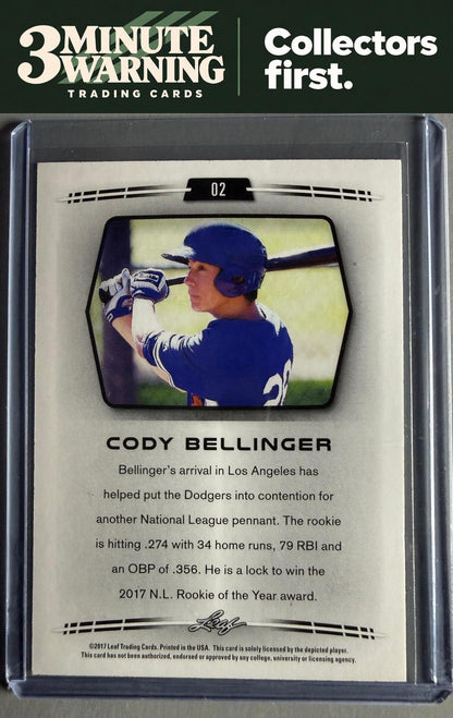 2017 Leaf Retail Exclusive #02 Cody Bellinger