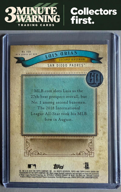 2019 Topps Gypsy Queen #158 Luis Urias Green