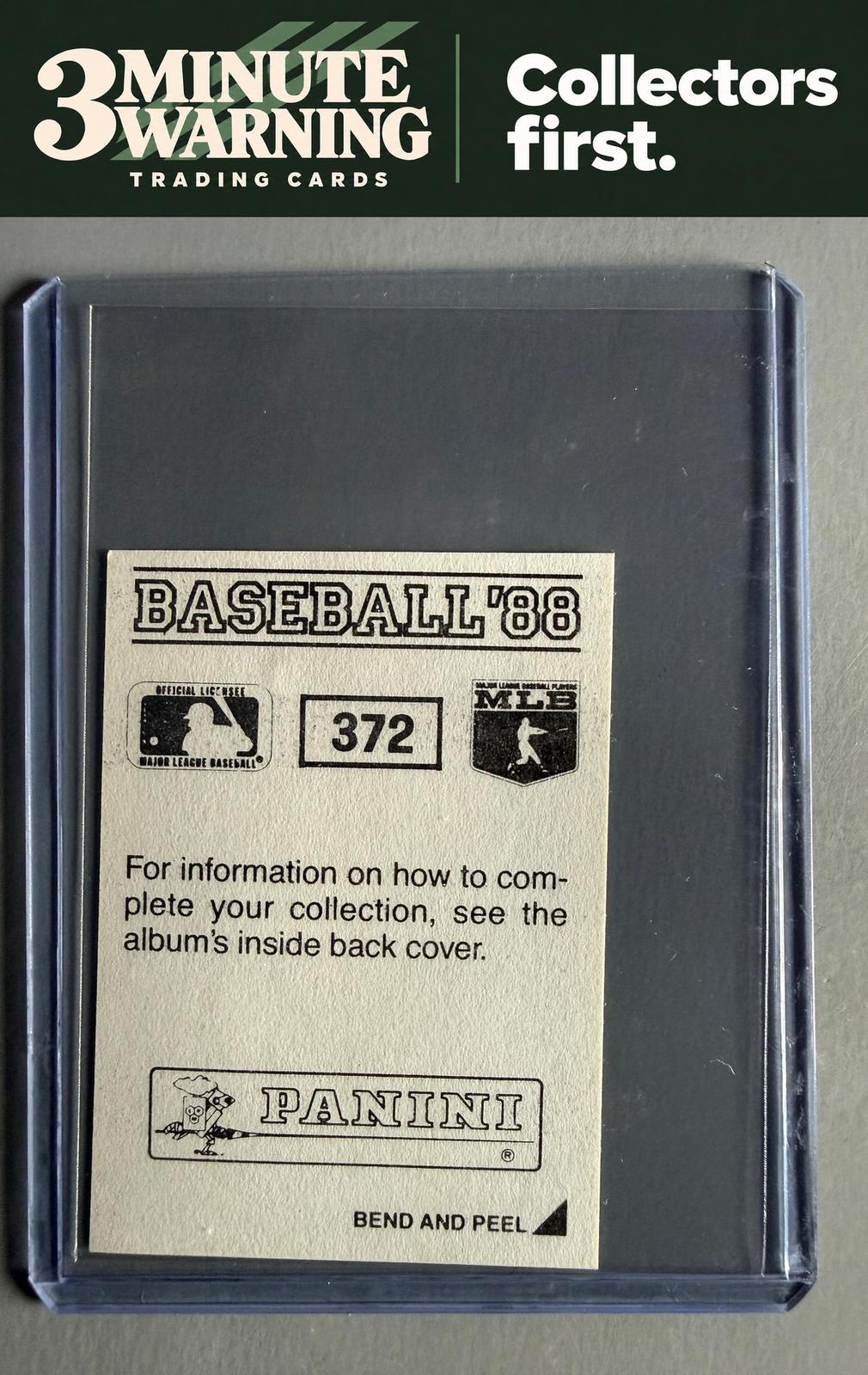1988 Panini Stickers #372 Bobby Bonilla