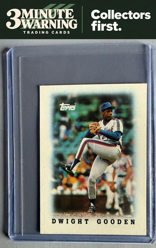 1988 Topps Major League Leaders Minis #60 Dwight Gooden