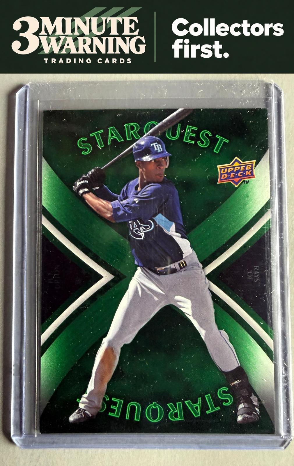 2008 Upper Deck First Edition #SQ-34 B.J. Upton StarQuest Green Common