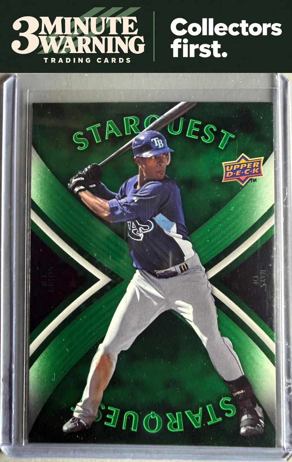 2008 Upper Deck First Edition #SQ-34 B.J. Upton StarQuest Green Common