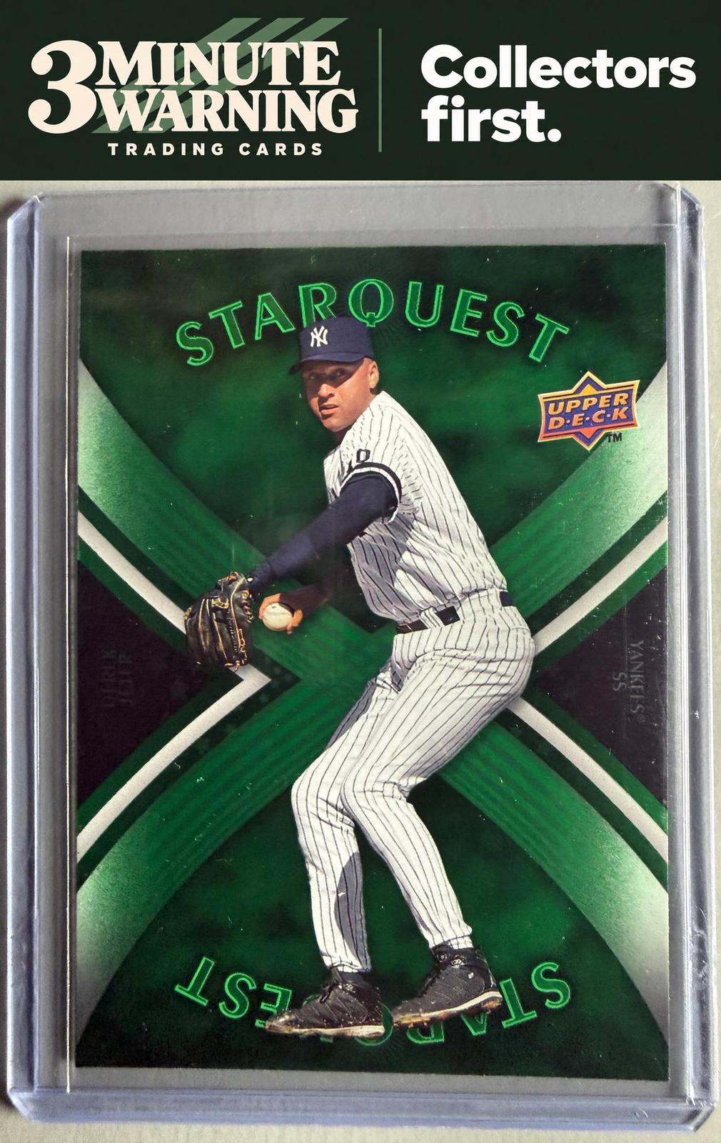 2008 Upper Deck First Edition #SQ-42 Derek Jeter StarQuest Green Common