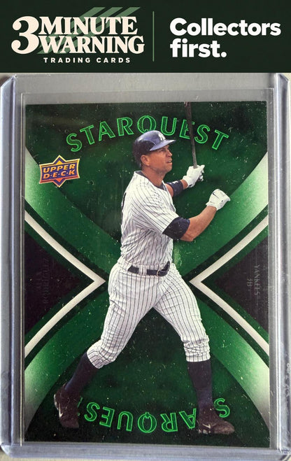 2008 Upper Deck First Edition #SQ-33 Alex Rodriguez StarQuest Green Common