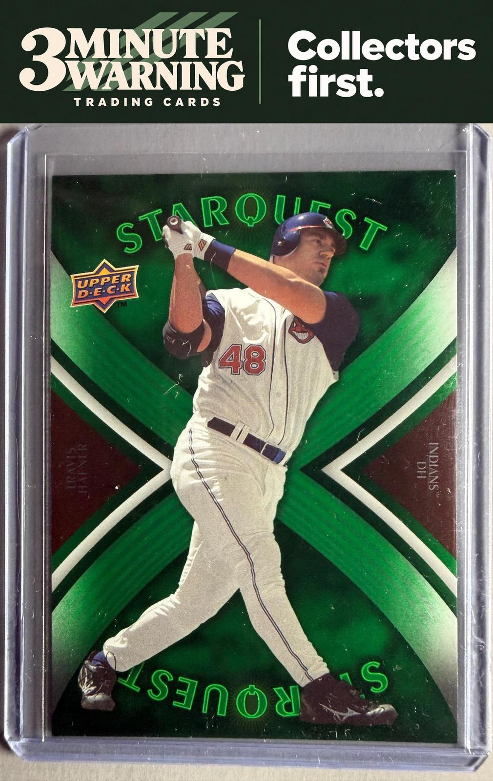 2008 Upper Deck First Edition #SQ-6 Travis Hafner StarQuest Green Common