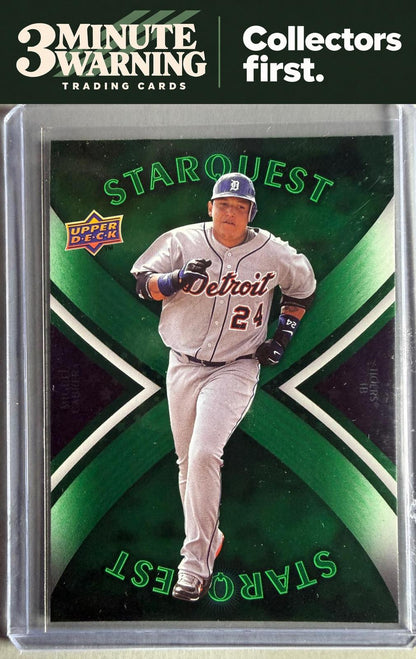 2008 Upper Deck First Edition #SQ-53 Miguel Cabrera StarQuest Green Common