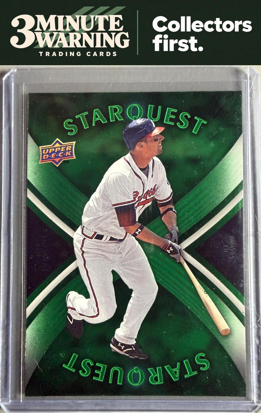 2008 Upper Deck First Edition #SQ-47 Jeff Francoeur StarQuest Green Common