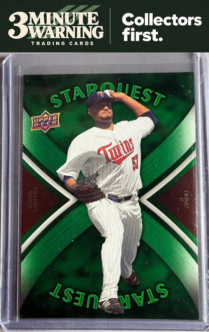 2008 Upper Deck First Edition #SQ-21 Johan Santana StarQuest Green Common