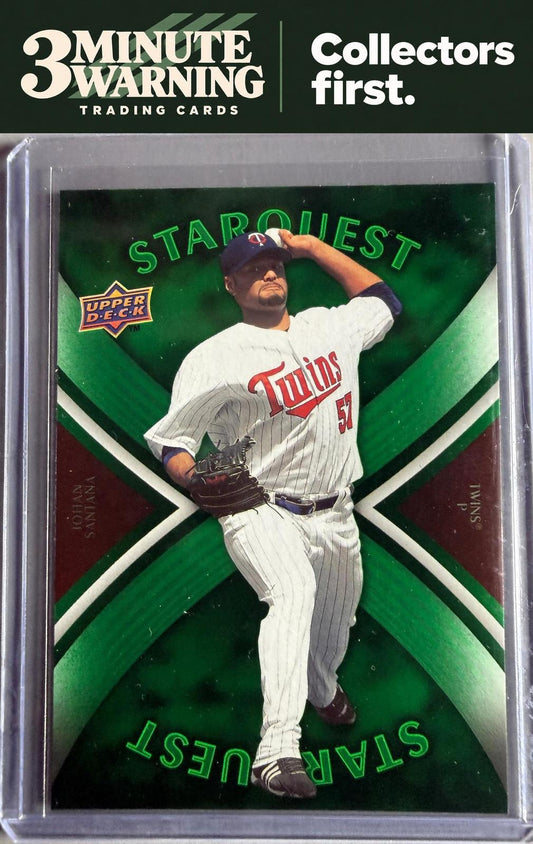 2008 Upper Deck First Edition #SQ-21 Johan Santana StarQuest Green Common