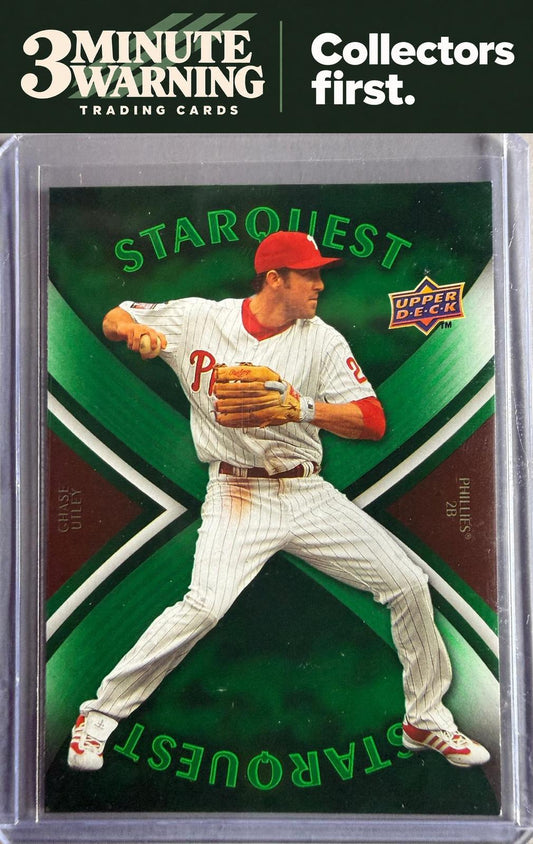 2008 Upper Deck First Edition #SQ-27 Chase Utley StarQuest Green Common