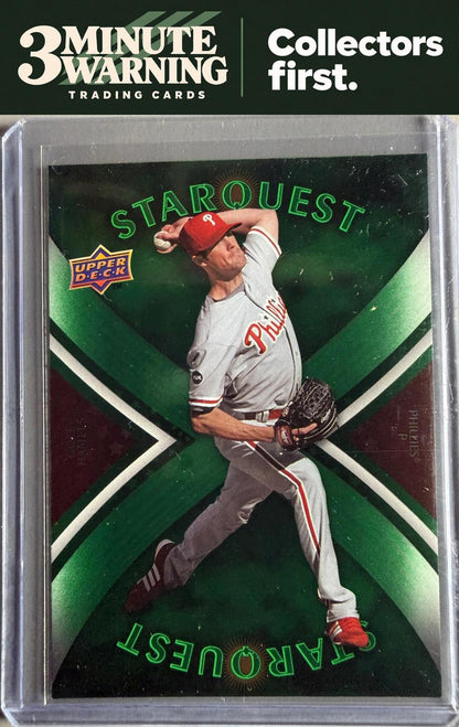 2008 Upper Deck First Edition #SQ-38 Cole Hamels StarQuest Green Common