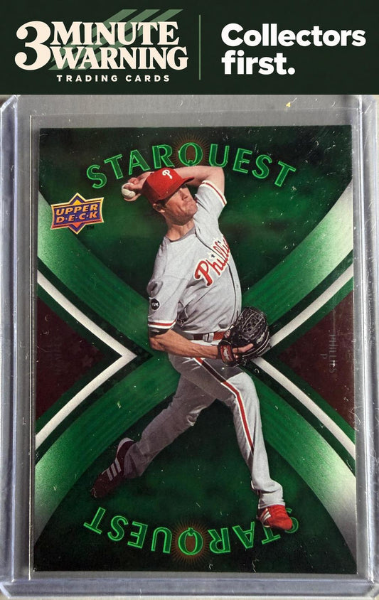 2008 Upper Deck First Edition #SQ-38 Cole Hamels StarQuest Green Common
