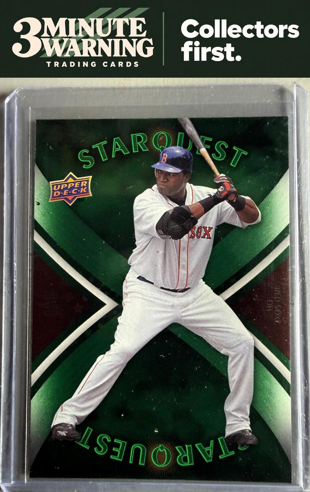 2008 Upper Deck First Edition #SQ-41 David Ortiz StarQuest Green Common
