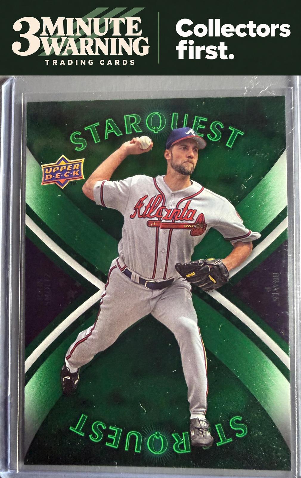 2008 Upper Deck First Edition #SQ-50 John Smoltz StarQuest Green Common