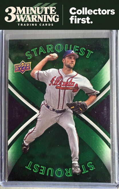 2008 Upper Deck First Edition #SQ-50 John Smoltz StarQuest Green Common
