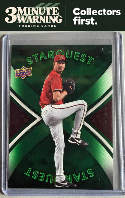 2008 Upper Deck First Edition #SQ-56 Randy Johnson StarQuest Green Common