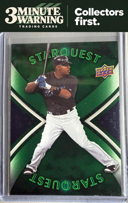 2008 Upper Deck First Edition #SQ-59 Vernon Wells StarQuest Green Common