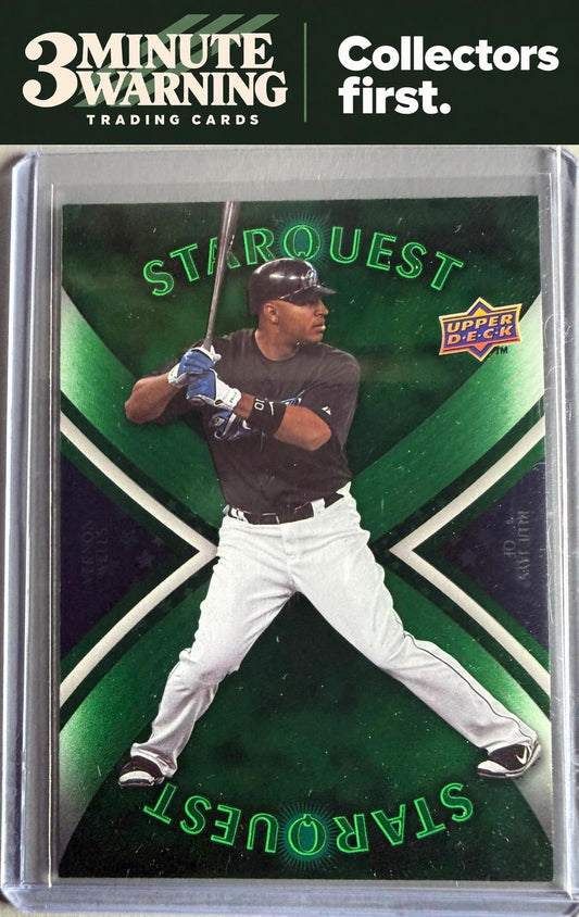 2008 Upper Deck First Edition #SQ-59 Vernon Wells StarQuest Green Common