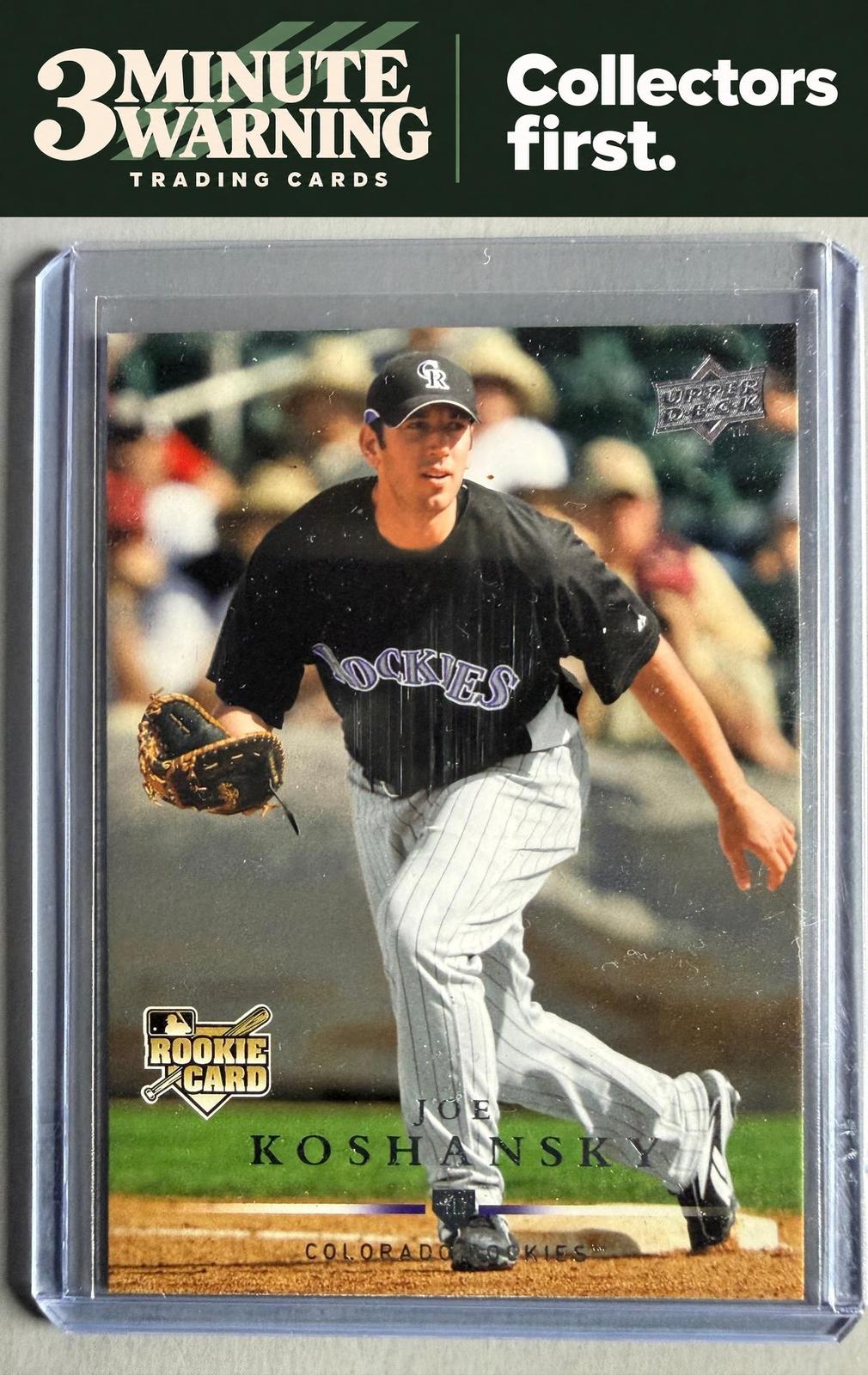 2008 Upper Deck #324 Joe Koshansky
