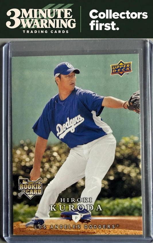 2008 Upper Deck First Edition #390 Hiroki Kuroda Factory Set