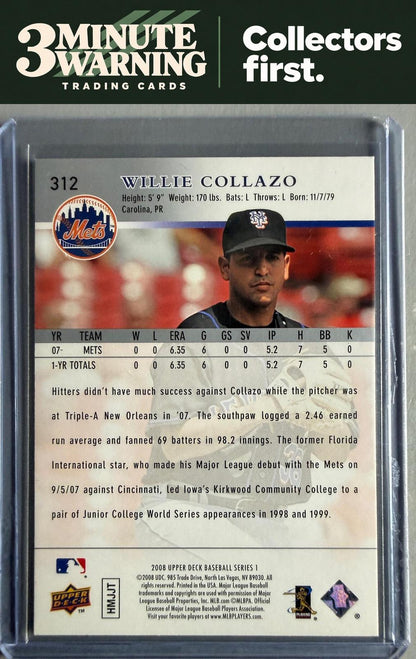 2008 Upper Deck #312 Willie Collazo