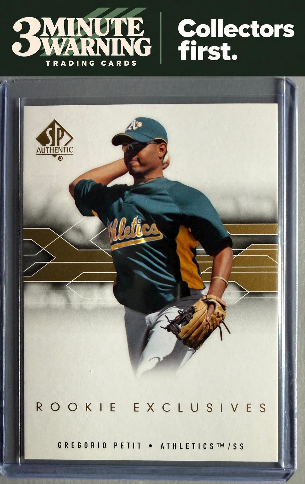 2008 SP Authentic #RE-GP Gregorio Petit Rookie Exclusives