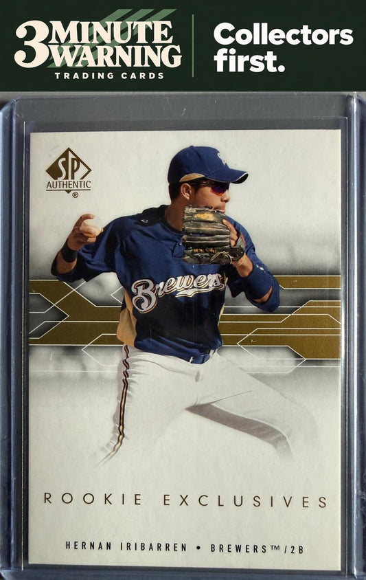 2008 SP Authentic #RE-HI Hernan Iribarren Rookie Exclusives