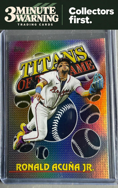 2026 Topps #TOG-7 Ronald Acuña Jr. Titans of the Game