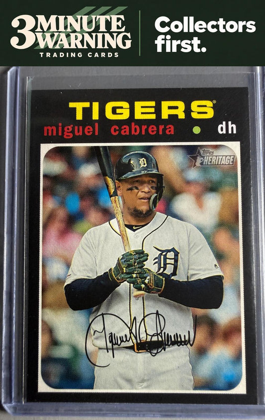 2020 Topps Heritage #41 Miguel Cabrera