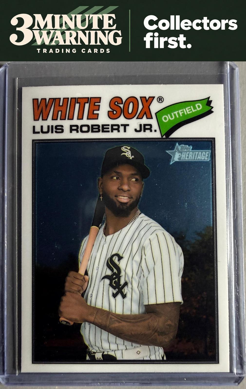 2026 Topps Heritage #166 Luis Robert Jr. Chrome