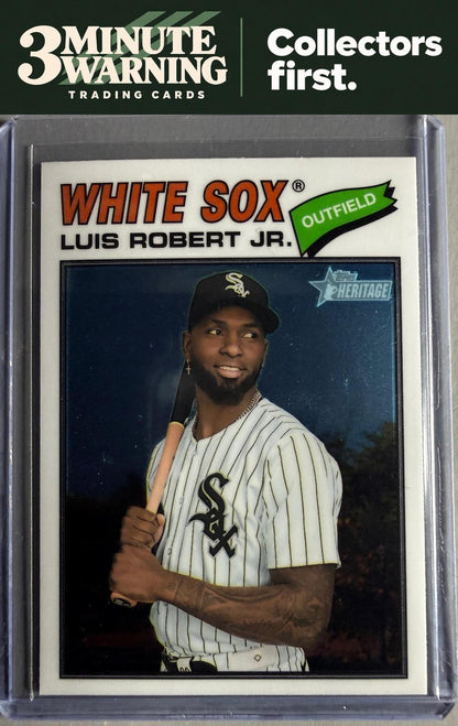 2026 Topps Heritage #166 Luis Robert Jr. Chrome