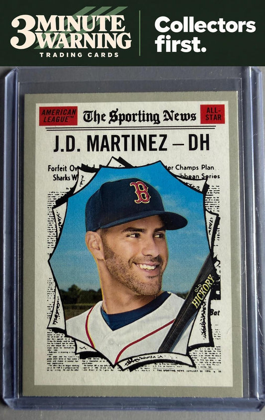 2019 Topps Heritage #359 J.D. Martinez